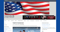 Desktop Screenshot of conservativeme.com
